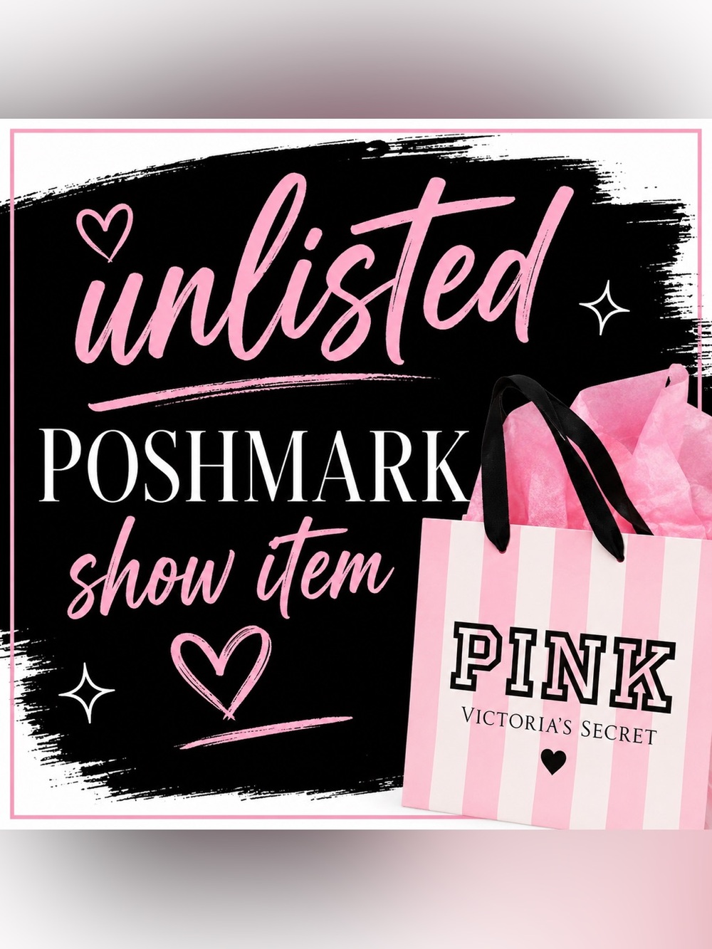#001 Unlisted VS Pink Posh Show Item
